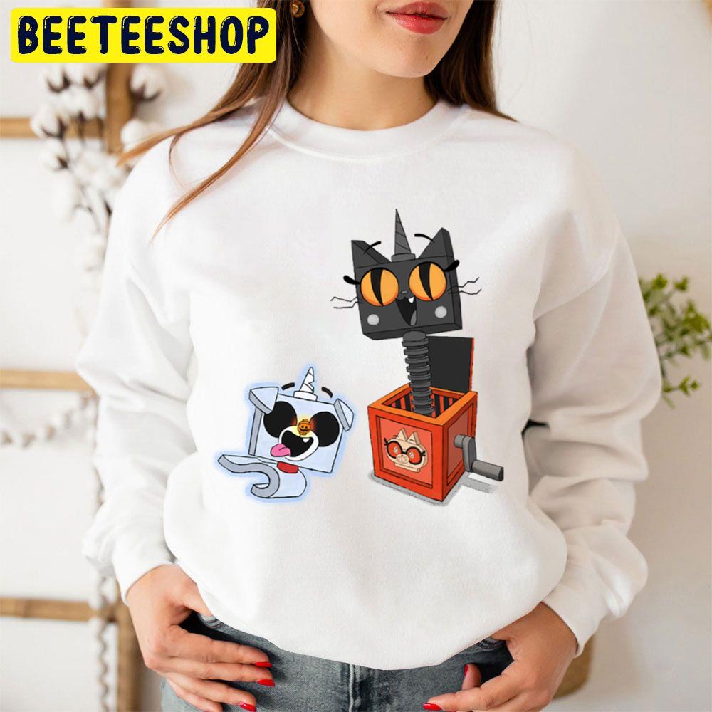 Kitty-In-A-Box With Prince Zerocorn Trending Unisex Sweatshirt Kitty-In-A-Box With Prince Zerocorn Trending Unisex Sweatshirt