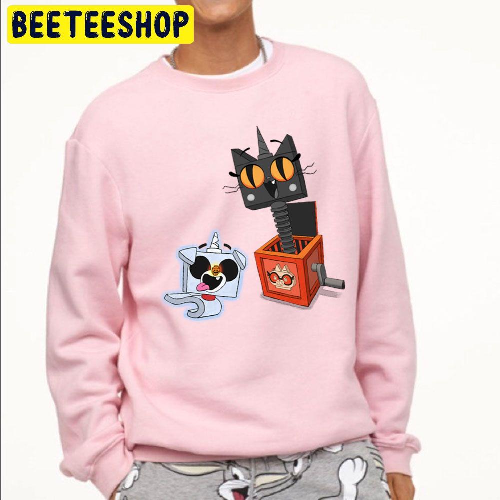 Kitty-In-A-Box With Prince Zerocorn Trending Unisex Sweatshirt Kitty-In-A-Box With Prince Zerocorn Trending Unisex Sweatshirt