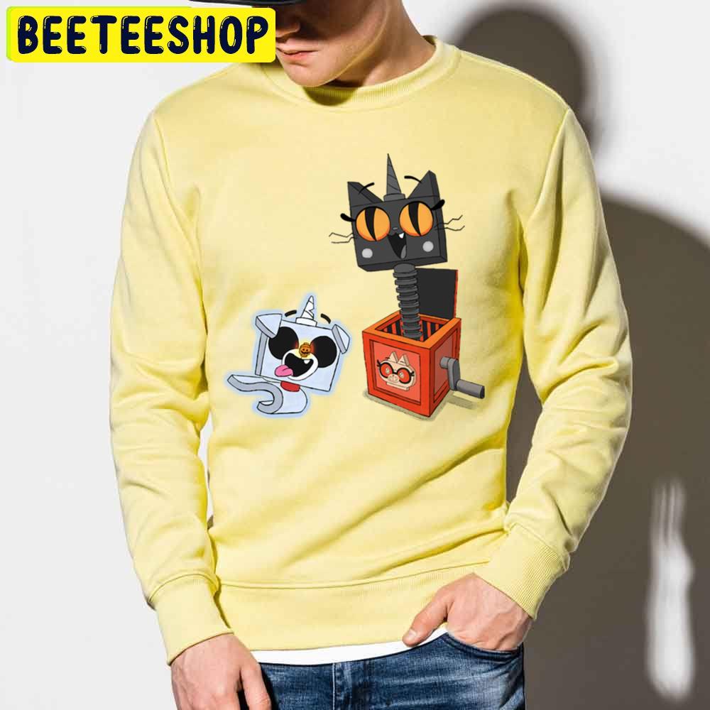 Kitty-In-A-Box With Prince Zerocorn Trending Unisex Sweatshirt Kitty-In-A-Box With Prince Zerocorn Trending Unisex Sweatshirt