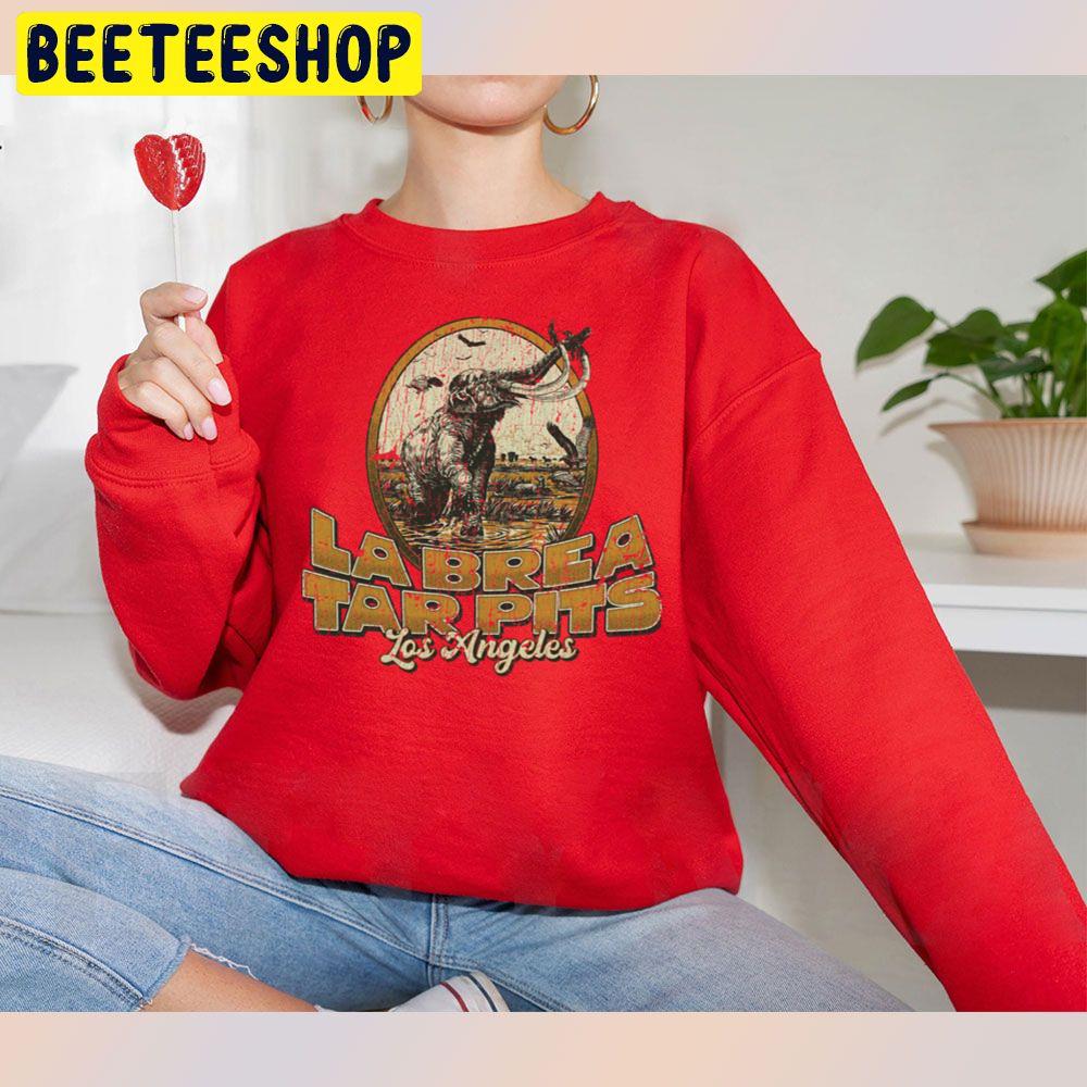 La Brea Tar Pits Los Angeles 1977 Trending Unisex Sweatshirt La Brea Tar Pits Los Angeles 1977 Trending Unisex Sweatshirt