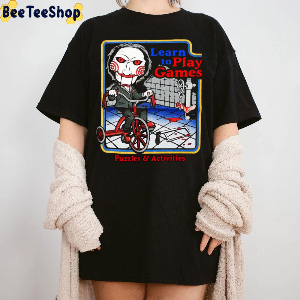 Learn To Play Games Pussies And Activities Billy Jigsaw Halloween Trending Unisex Sweatshirt Learn To Play Games Pussies And Activities Billy Jigsaw Halloween Trending Unisex Sweatshirt