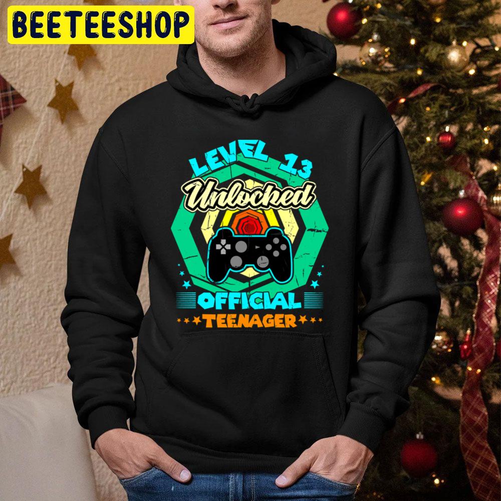Level 13 Unlocked Ofcial Gamer Trending Unisex Hoodie Level 13 Unlocked Ofcial Gamer Trending Unisex Hoodie