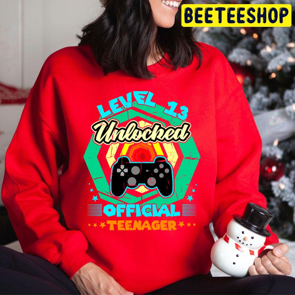 Level 13 Unlocked Ofcial Gamer Trending Unisex Hoodie Level 13 Unlocked Ofcial Gamer Trending Unisex Hoodie