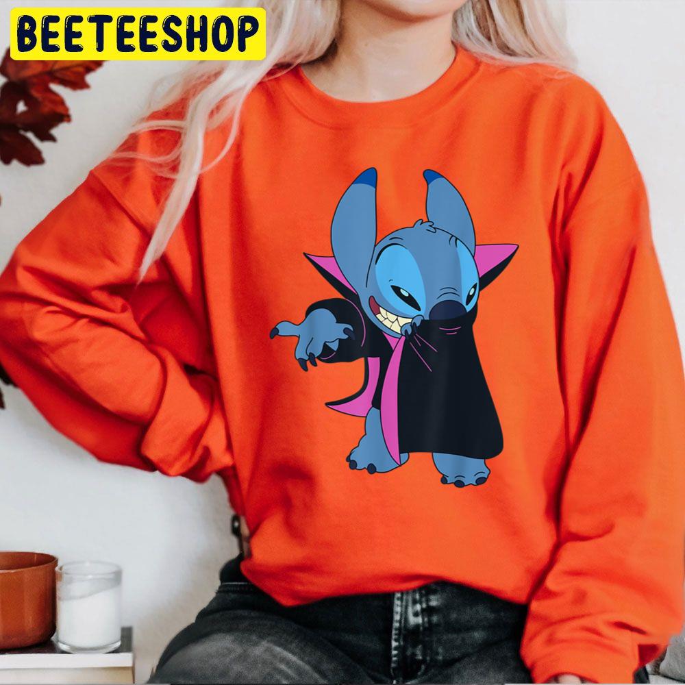Lilo And Stitch Halloween Stitch Vampire Trending Unisex Sweatshirt Lilo And Stitch Halloween Stitch Vampire Trending Unisex Sweatshirt