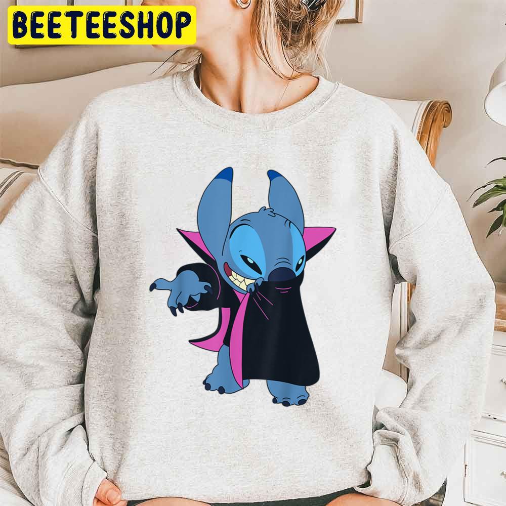 Lilo And Stitch Halloween Stitch Vampire Trending Unisex Sweatshirt Lilo And Stitch Halloween Stitch Vampire Trending Unisex Sweatshirt