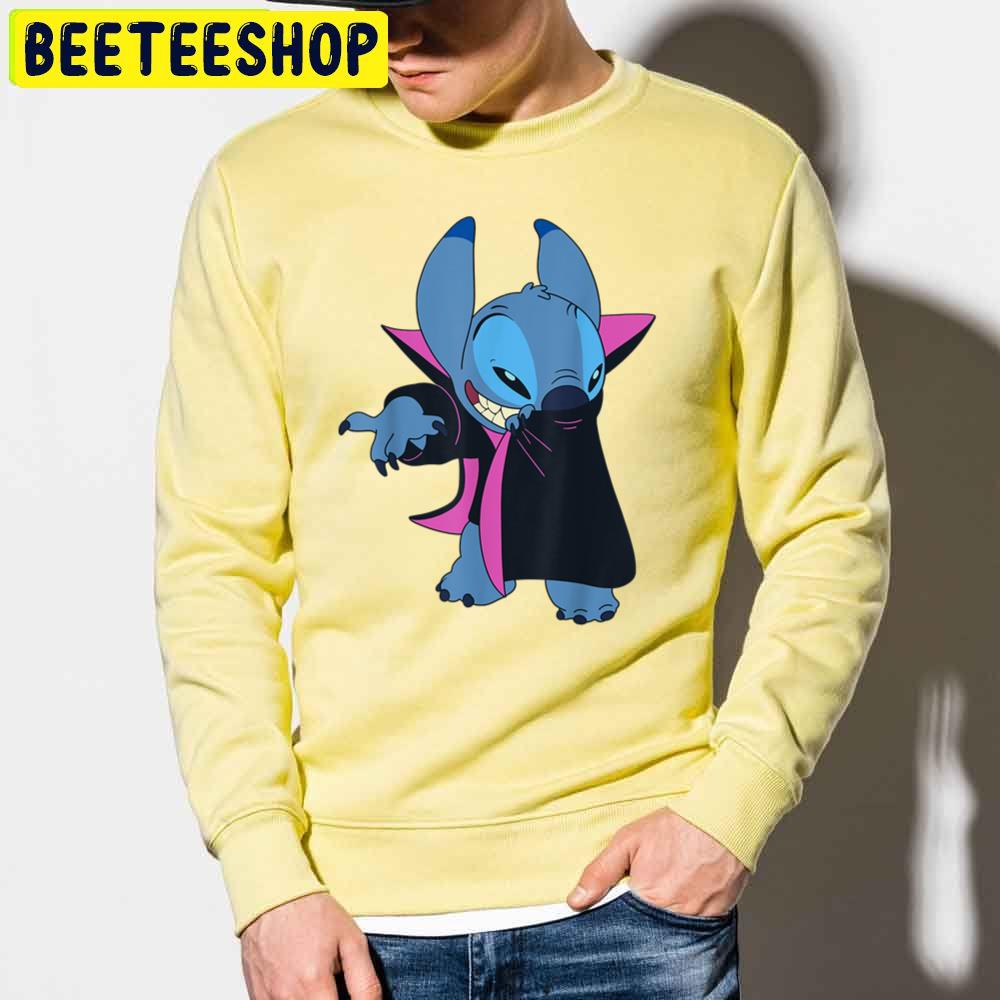 Lilo And Stitch Halloween Stitch Vampire Trending Unisex Sweatshirt Lilo And Stitch Halloween Stitch Vampire Trending Unisex Sweatshirt