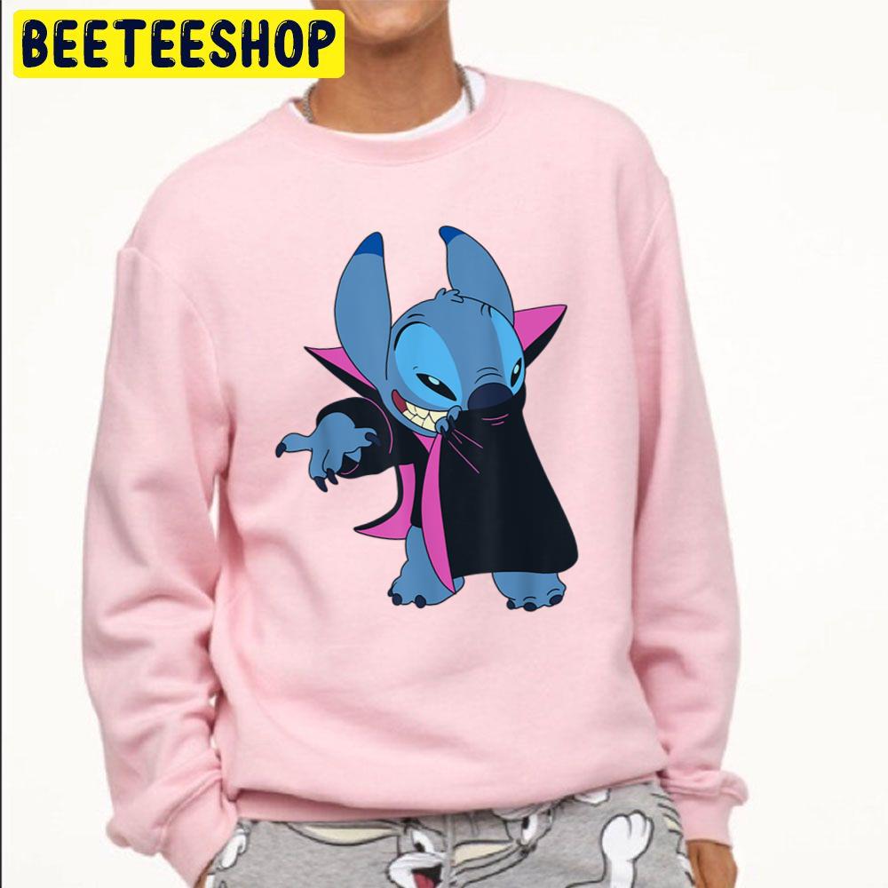 Lilo And Stitch Halloween Stitch Vampire Trending Unisex Sweatshirt Lilo And Stitch Halloween Stitch Vampire Trending Unisex Sweatshirt
