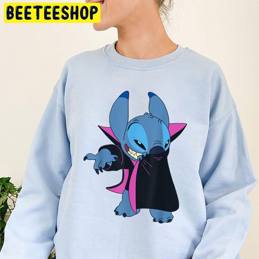 Lilo And Stitch Halloween Stitch Vampire Trending Unisex Sweatshirt Lilo And Stitch Halloween Stitch Vampire Trending Unisex Sweatshirt