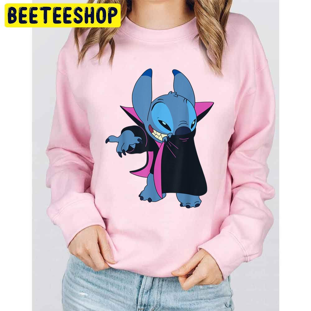 Lilo And Stitch Halloween Stitch Vampire Trending Unisex Sweatshirt Lilo And Stitch Halloween Stitch Vampire Trending Unisex Sweatshirt