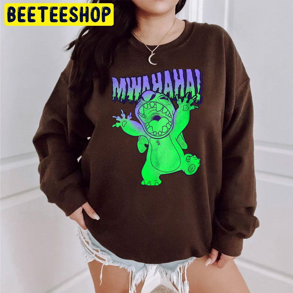 Lilo & Stitch Halloween Stitch Mwahaha Trending Unisex Sweatshirt Lilo & Stitch Halloween Stitch Mwahaha Trending Unisex Sweatshirt