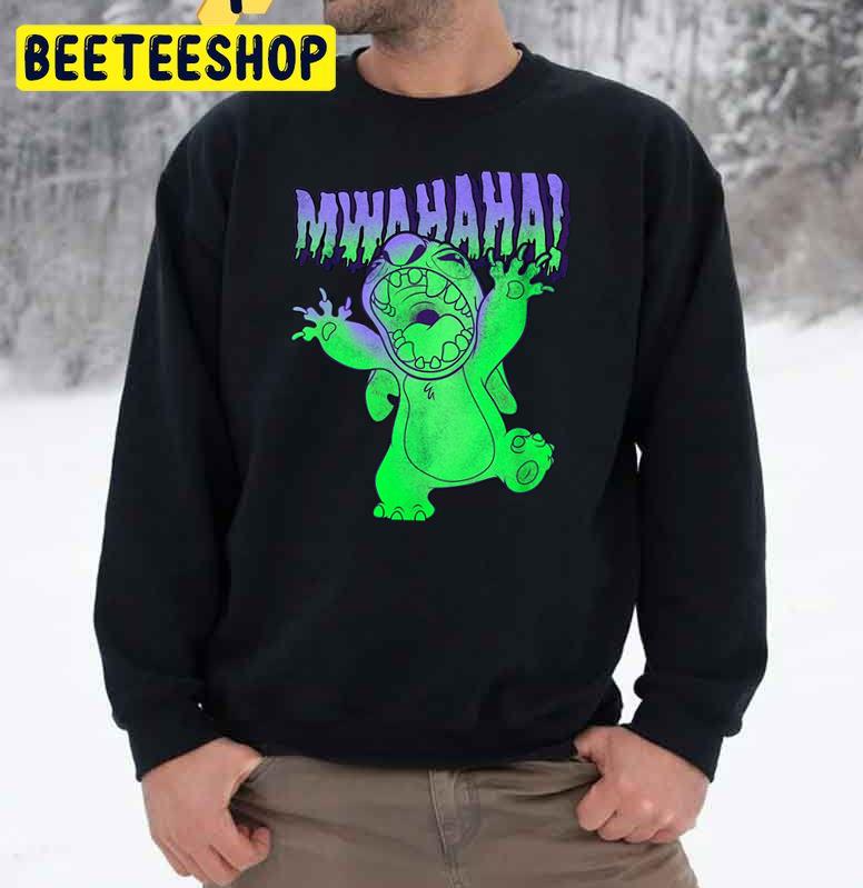 Lilo & Stitch Halloween Stitch Mwahaha Trending Unisex Sweatshirt Lilo & Stitch Halloween Stitch Mwahaha Trending Unisex Sweatshirt