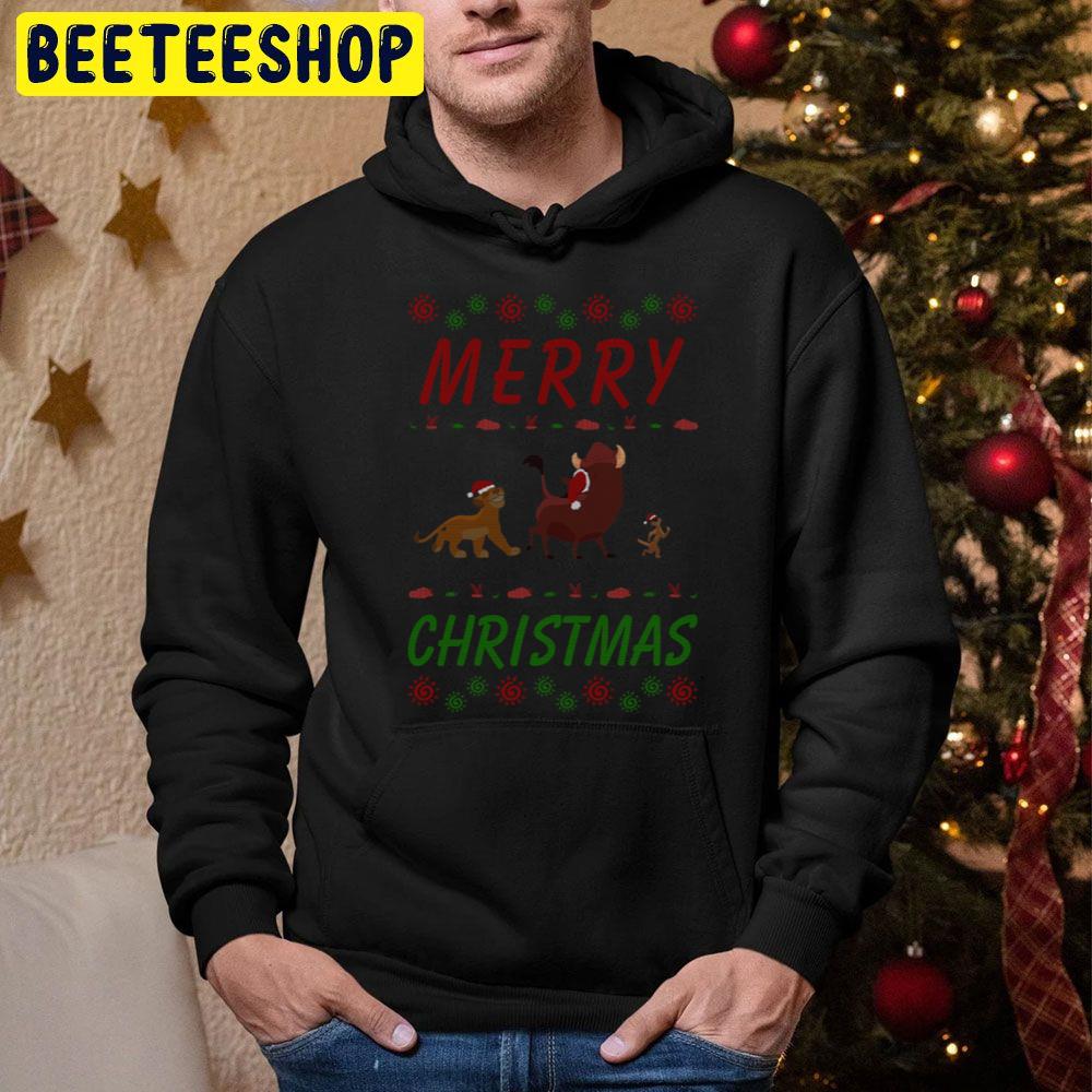 Lion King Knit Merry Christmas Trending Unisex Hoodie Lion King Knit Merry Christmas Trending Unisex Hoodie