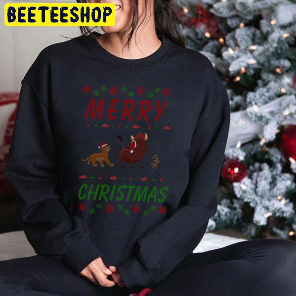 Lion King Knit Merry Christmas Trending Unisex Hoodie Lion King Knit Merry Christmas Trending Unisex Hoodie