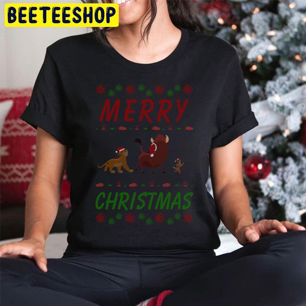 Lion King Knit Merry Christmas Trending Unisex Hoodie Lion King Knit Merry Christmas Trending Unisex Hoodie