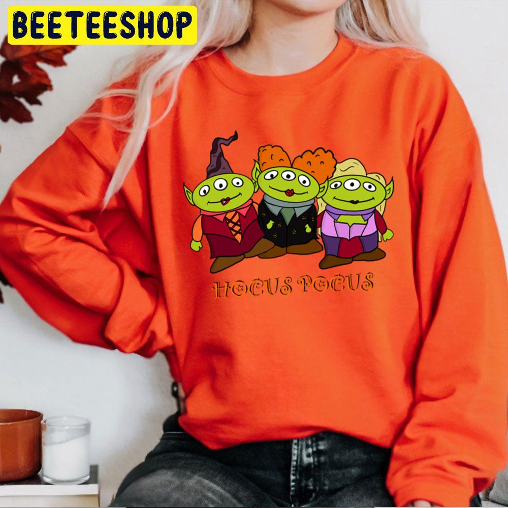 Little Green Aliens Toy Story Oooh Hocus Pocus Unisex Sweatshirt Little Green Aliens Toy Story Oooh Hocus Pocus Unisex Sweatshirt