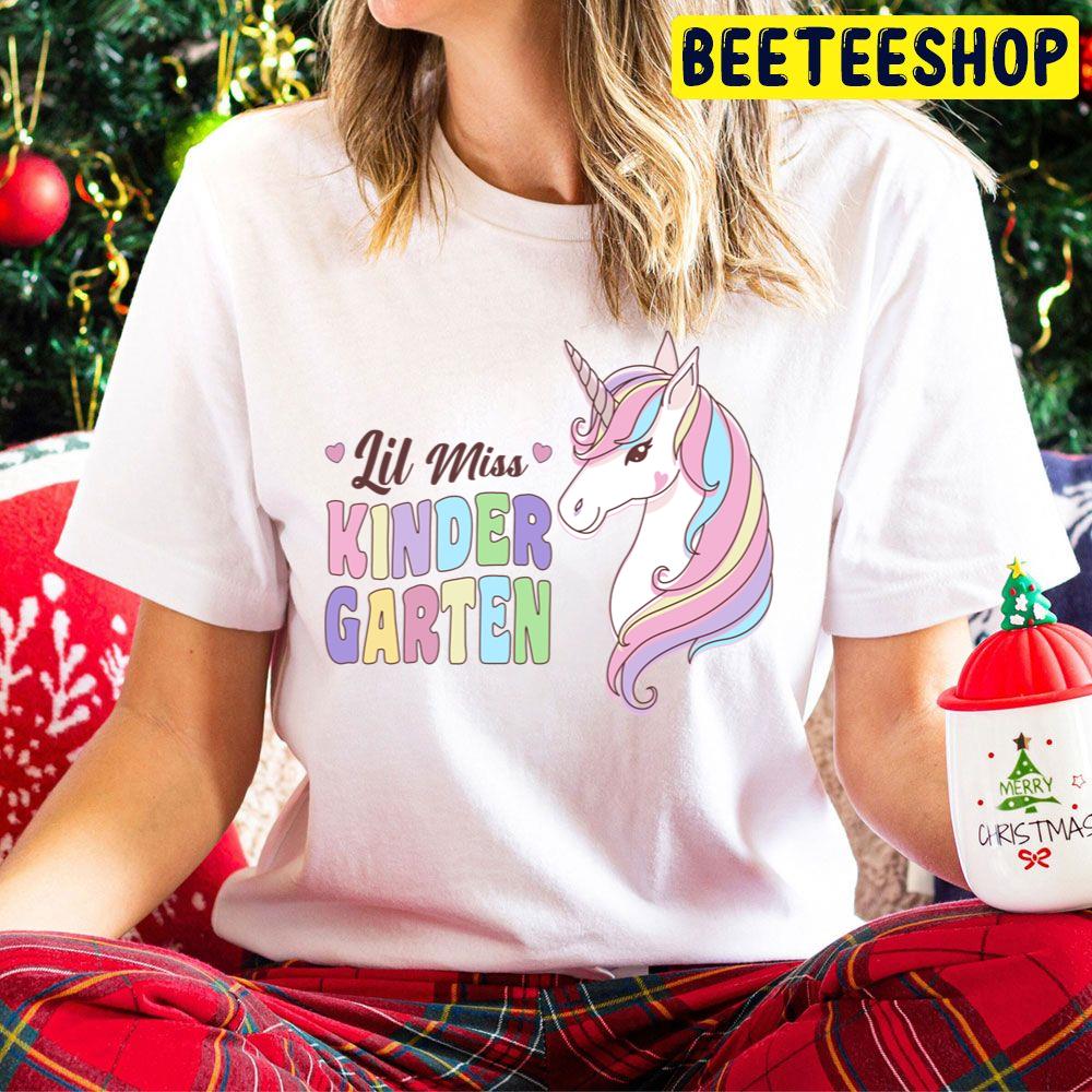 Little Miss Kindergarten Back To School Trending Unisex Hoodie Little Miss Kindergarten Back To School Trending Unisex Hoodie