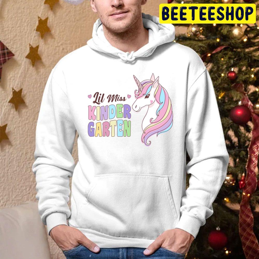 Little Miss Kindergarten Back To School Trending Unisex Hoodie Little Miss Kindergarten Back To School Trending Unisex Hoodie