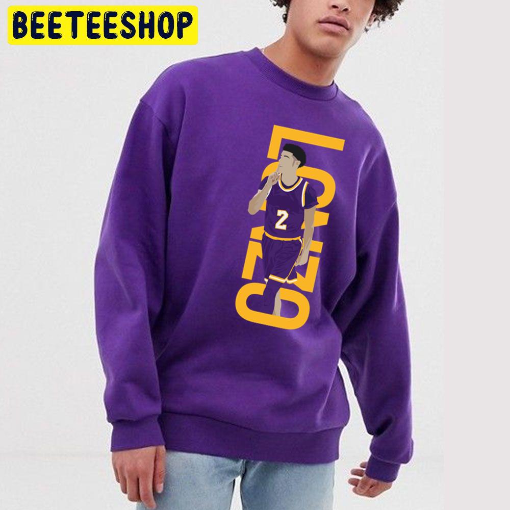 Lonzo Mania Purple Rush Basketball Trending Unisex Sweatshirt Lonzo Mania Purple Rush Basketball Trending Unisex Sweatshirt