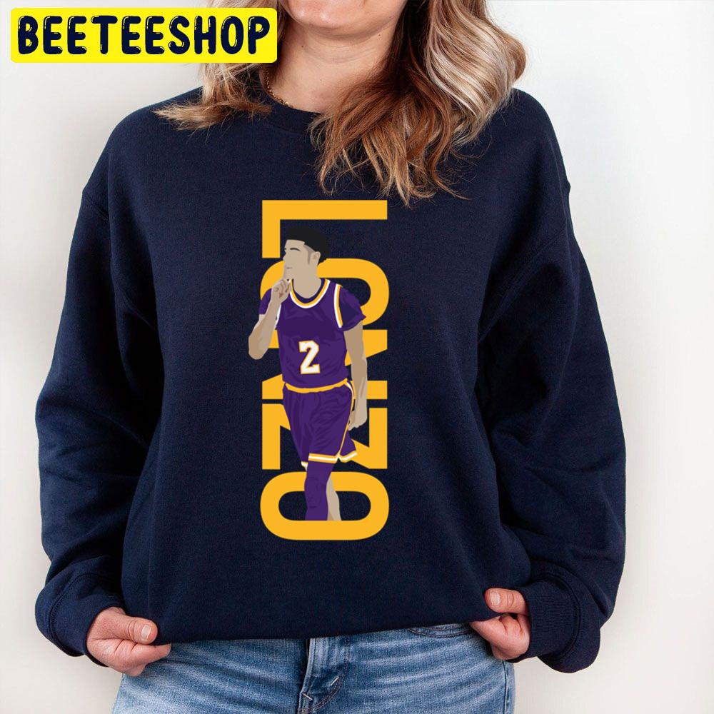Lonzo Mania Purple Rush Basketball Trending Unisex Sweatshirt Lonzo Mania Purple Rush Basketball Trending Unisex Sweatshirt