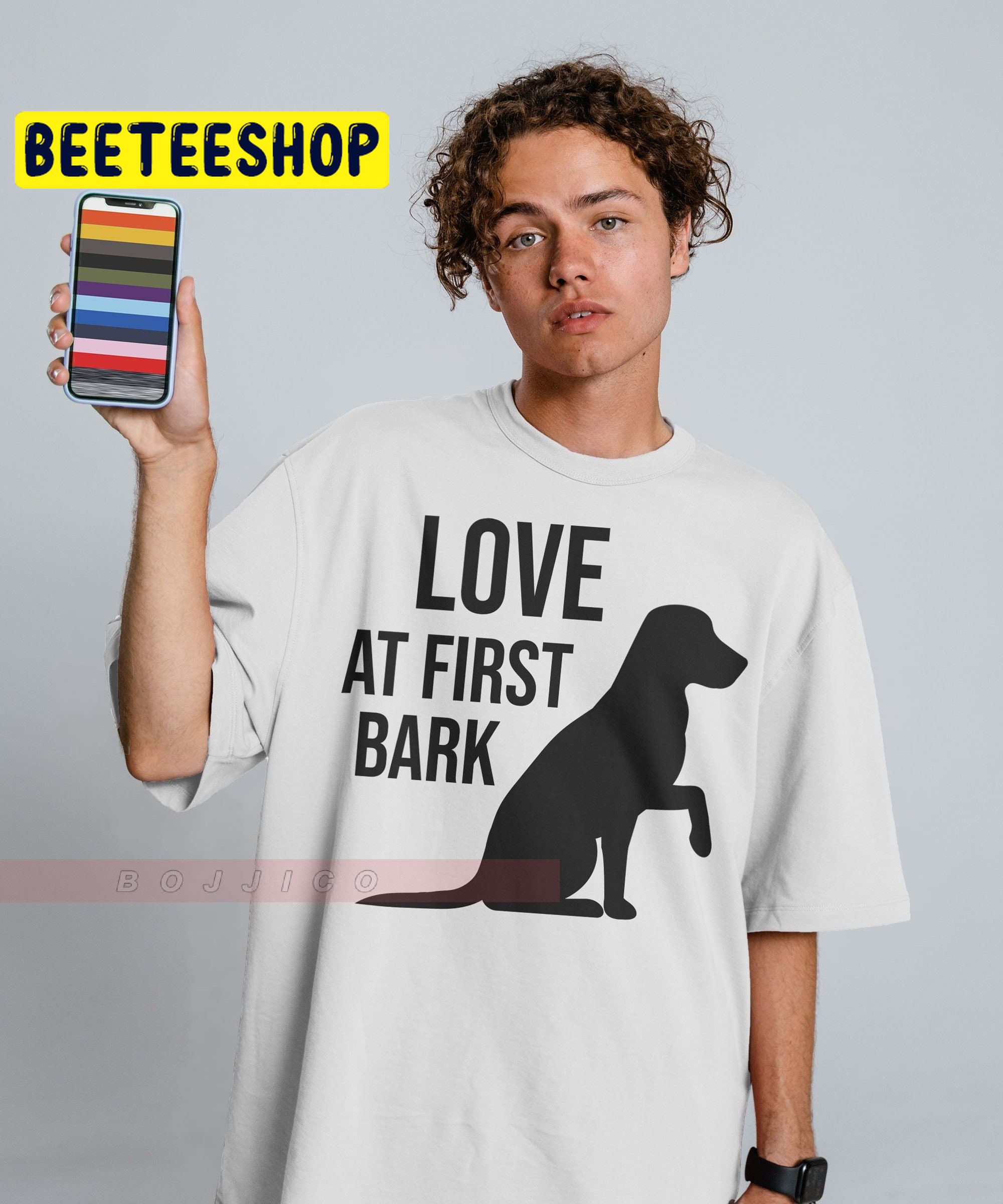 Love At First Bark Trending Unisex T-Shirt Love At First Bark Trending Unisex T-Shirt