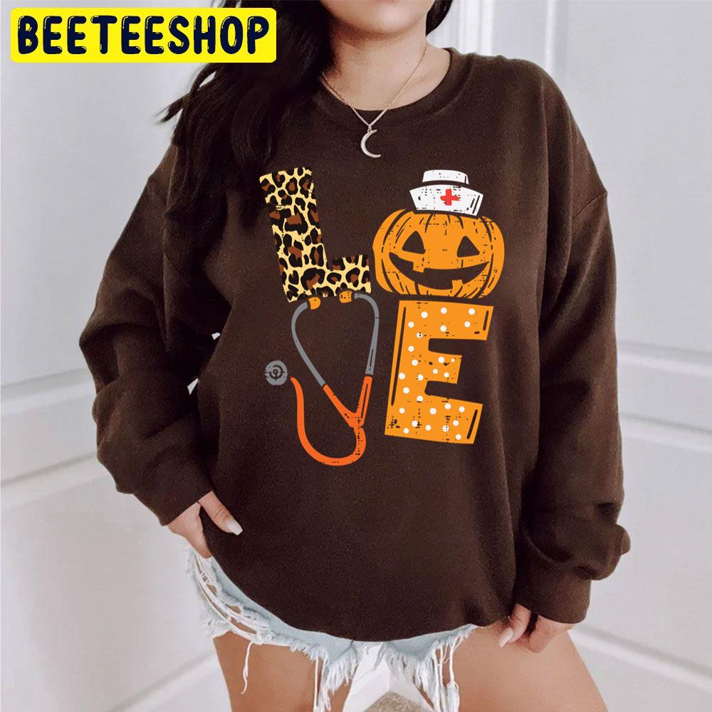 Love Nurse Halloween Trending Unisex Sweatshirt Love Nurse Halloween Trending Unisex Sweatshirt