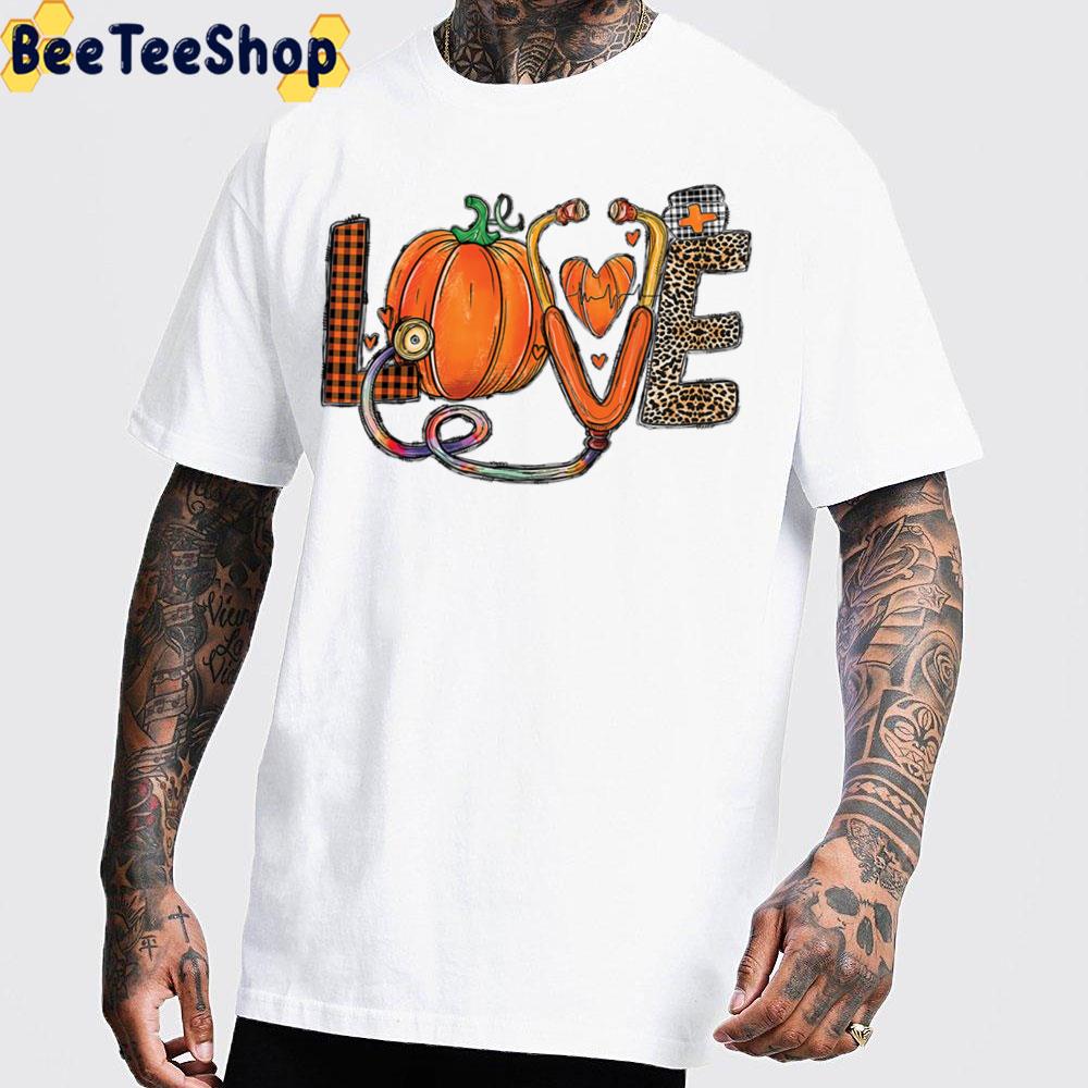 Love Nurse Pumpkin And Heart Halloween Trending Unisex Sweatshirt Love Nurse Pumpkin And Heart Halloween Trending Unisex Sweatshirt