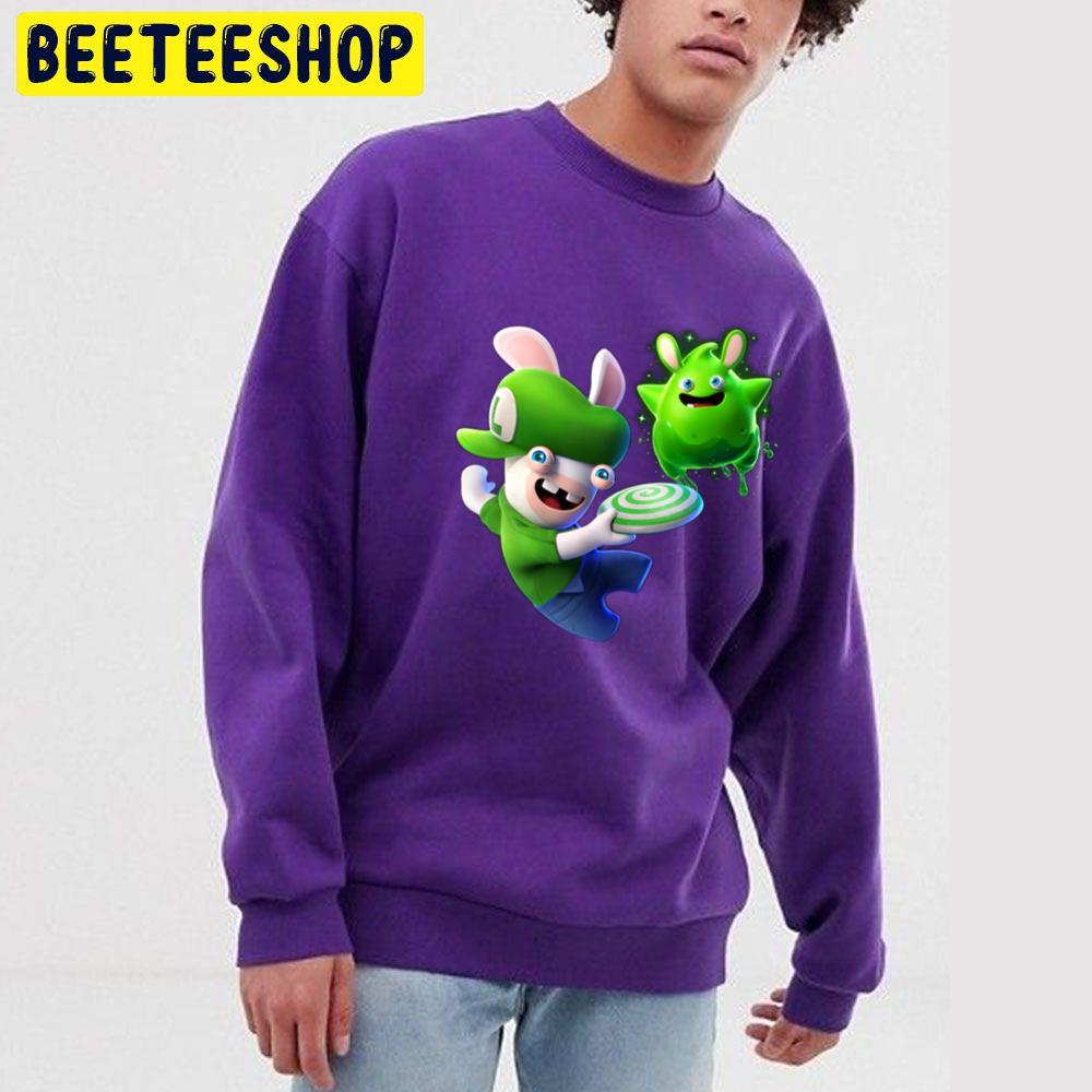 Luigi Mario + Rabbids Sparks Of Hope Game Trending Unisex Sweatshirt Luigi Mario + Rabbids Sparks Of Hope Game Trending Unisex Sweatshirt