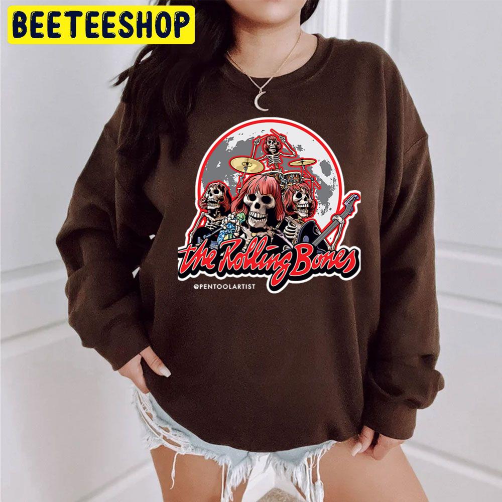 Mad Monster Rolling Bones Skeleton Trending Unisex Sweatshirt Mad Monster Rolling Bones Skeleton Trending Unisex Sweatshirt