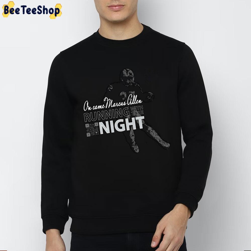 Marcus Allen, Running With The Night Hockey Trending Unisex Sweatshirt Marcus Allen, Running With The Night Hockey Trending Unisex Sweatshirt