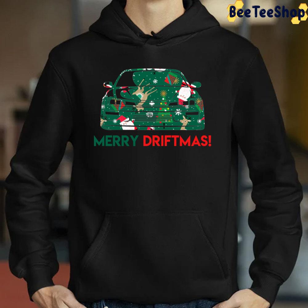 Merry Driftmas Nissan Christmas Trending Unisex Sweatshirt Merry Driftmas Nissan Christmas Trending Unisex Sweatshirt