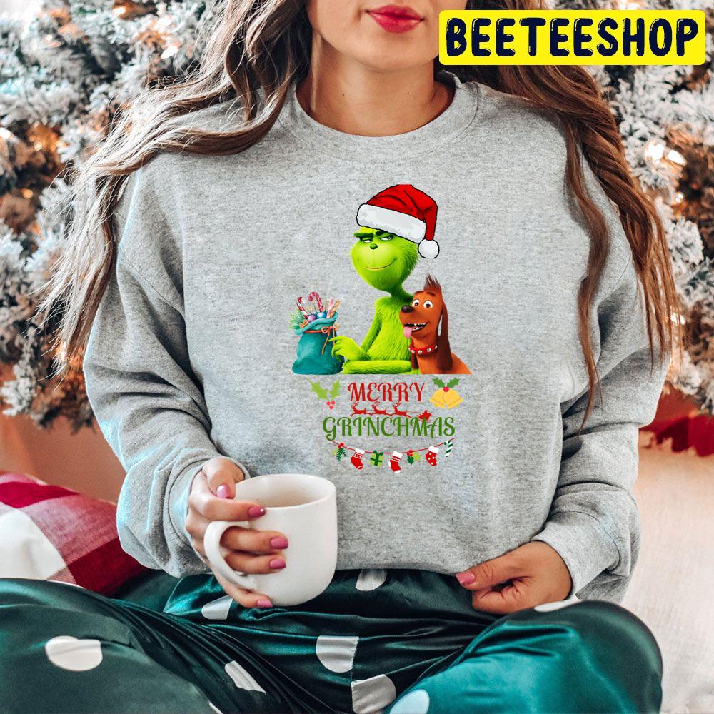Merry Grinchmas Merry Christmas Trending Unisex Hoodie Merry Grinchmas Merry Christmas Trending Unisex Hoodie
