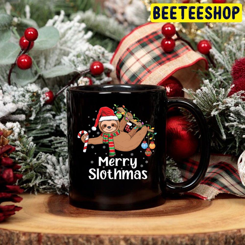 Merry Slothmas Christmas Trending Unisex Hoodie Merry Slothmas Christmas Trending Unisex Hoodie