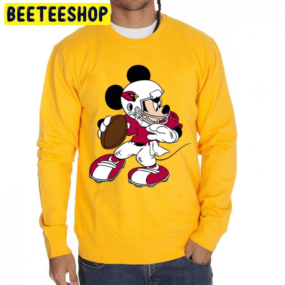 Mickey Arizona Cardinals Football Trending Unisex Sweatshirt Mickey Arizona Cardinals Football Trending Unisex Sweatshirt