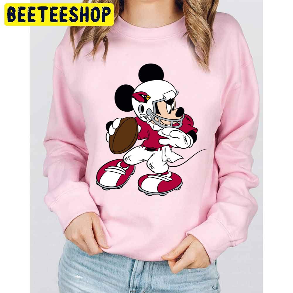 Mickey Arizona Cardinals Football Trending Unisex Sweatshirt Mickey Arizona Cardinals Football Trending Unisex Sweatshirt