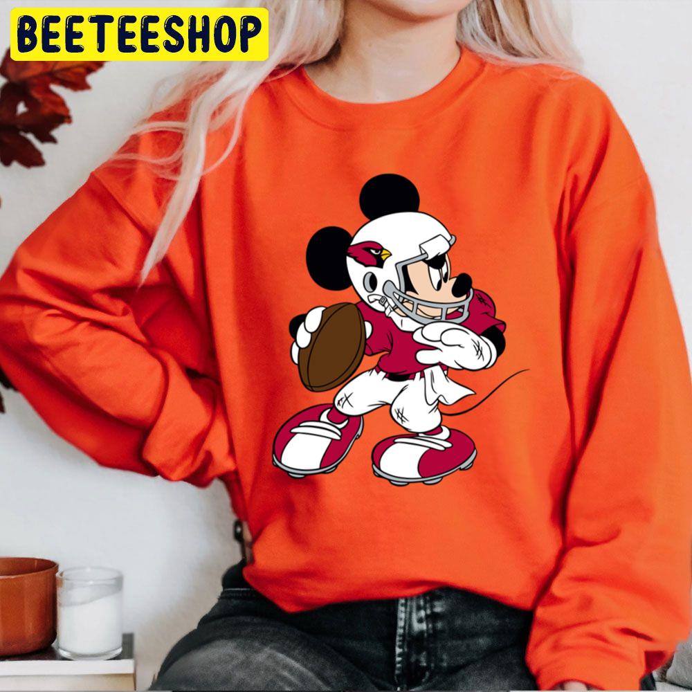 Mickey Arizona Cardinals Football Trending Unisex Sweatshirt Mickey Arizona Cardinals Football Trending Unisex Sweatshirt
