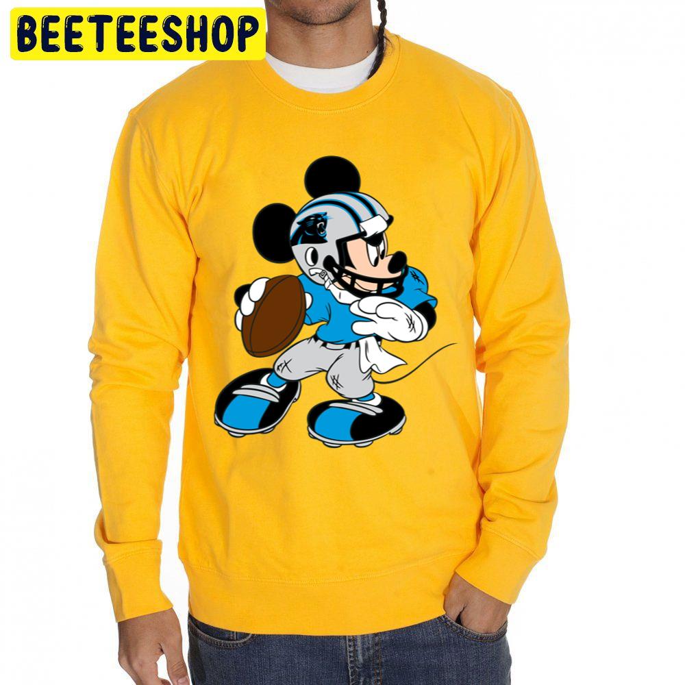 Mickey Carolina Panthers Football Trending Unisex Sweatshirt Mickey Carolina Panthers Football Trending Unisex Sweatshirt