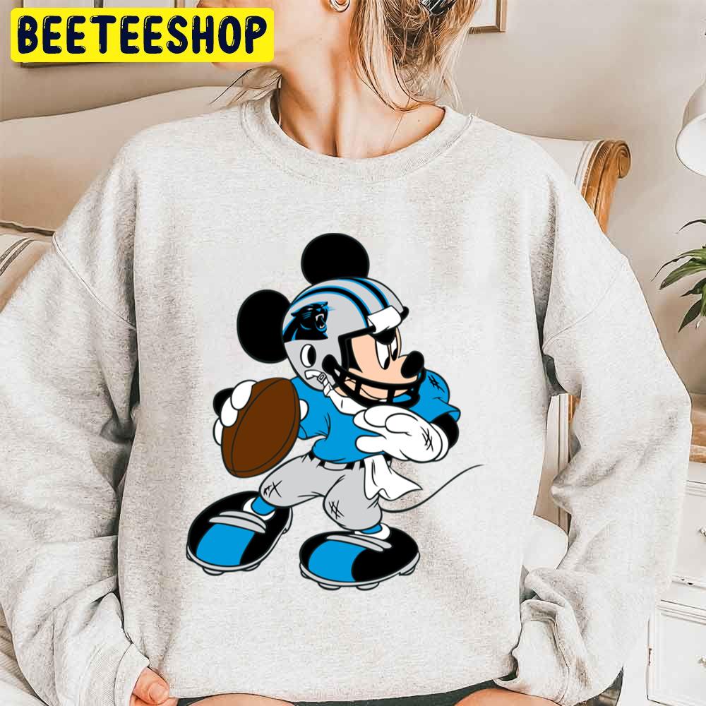 Mickey Carolina Panthers Football Trending Unisex Sweatshirt Mickey Carolina Panthers Football Trending Unisex Sweatshirt