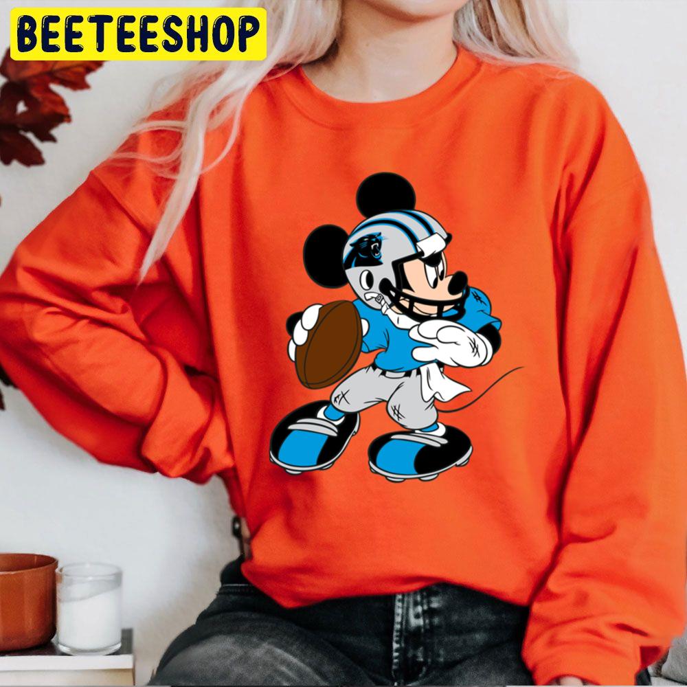 Mickey Carolina Panthers Football Trending Unisex Sweatshirt Mickey Carolina Panthers Football Trending Unisex Sweatshirt