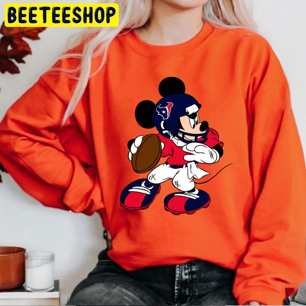 Mickey Houston Texans Football Trending Unisex Sweatshirt Mickey Houston Texans Football Trending Unisex Sweatshirt