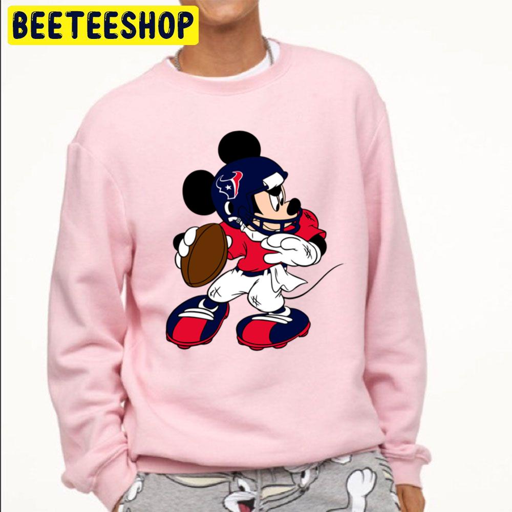 Mickey Houston Texans Football Trending Unisex Sweatshirt Mickey Houston Texans Football Trending Unisex Sweatshirt