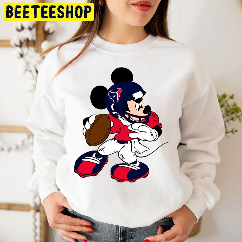 Mickey Houston Texans Football Trending Unisex Sweatshirt Mickey Houston Texans Football Trending Unisex Sweatshirt
