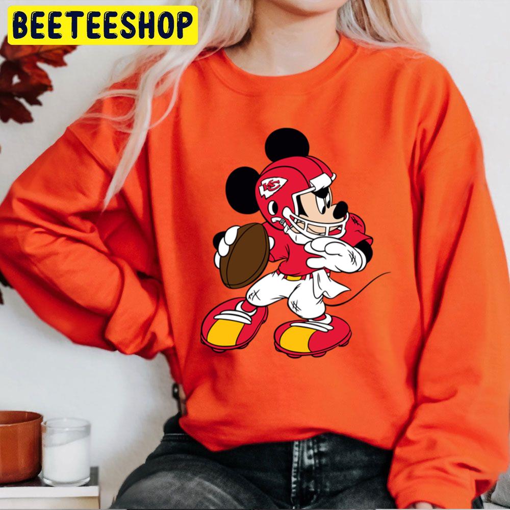 Mickey Kansas City Chiefs Football Trending Unisex Sweatshirt Mickey Kansas City Chiefs Football Trending Unisex Sweatshirt