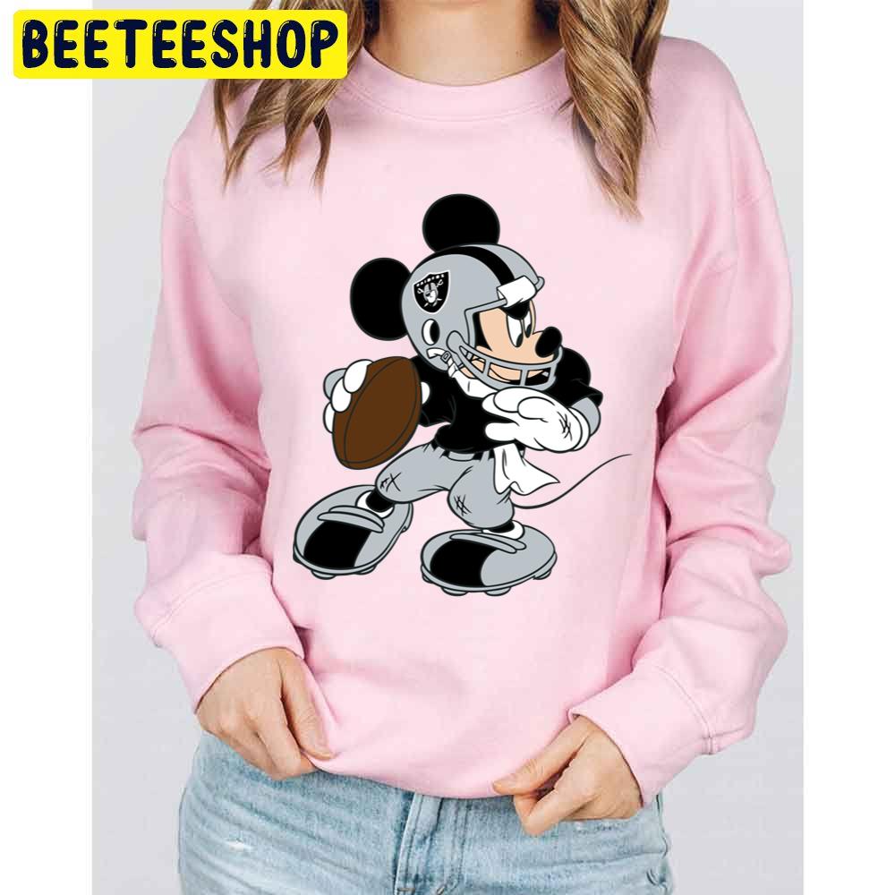 Mickey Las Vegas Raiders Football Trending Unisex Sweatshirt Mickey Las Vegas Raiders Football Trending Unisex Sweatshirt