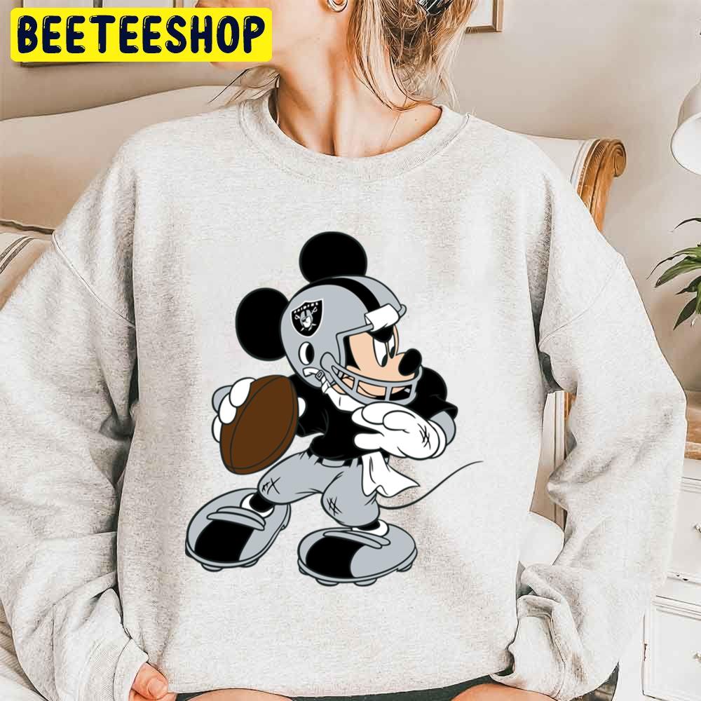 Mickey Las Vegas Raiders Football Trending Unisex Sweatshirt Mickey Las Vegas Raiders Football Trending Unisex Sweatshirt