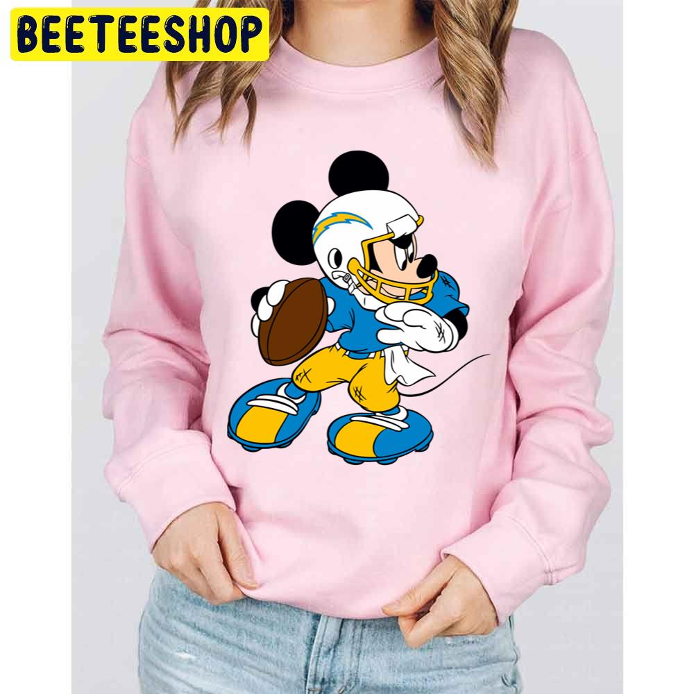 Mickey Los Angeles Chargers Football Sport Trending Unisex Sweatshirt Mickey Los Angeles Chargers Football Sport Trending Unisex Sweatshirt