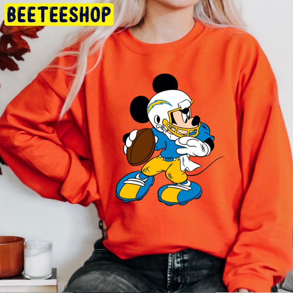 Mickey Los Angeles Chargers Football Sport Trending Unisex Sweatshirt Mickey Los Angeles Chargers Football Sport Trending Unisex Sweatshirt