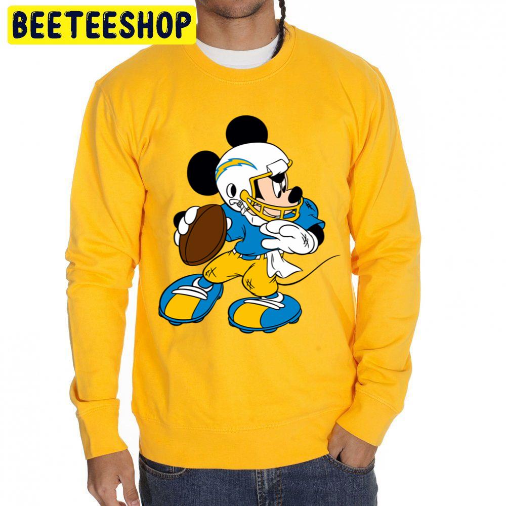Mickey Los Angeles Chargers Football Sport Trending Unisex Sweatshirt Mickey Los Angeles Chargers Football Sport Trending Unisex Sweatshirt