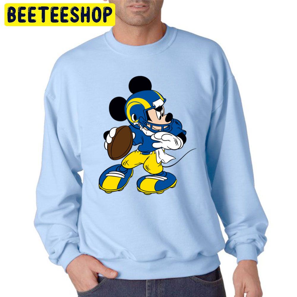 Mickey Los Angeles Rams Football Trending Unisex Sweatshirt Mickey Los Angeles Rams Football Trending Unisex Sweatshirt