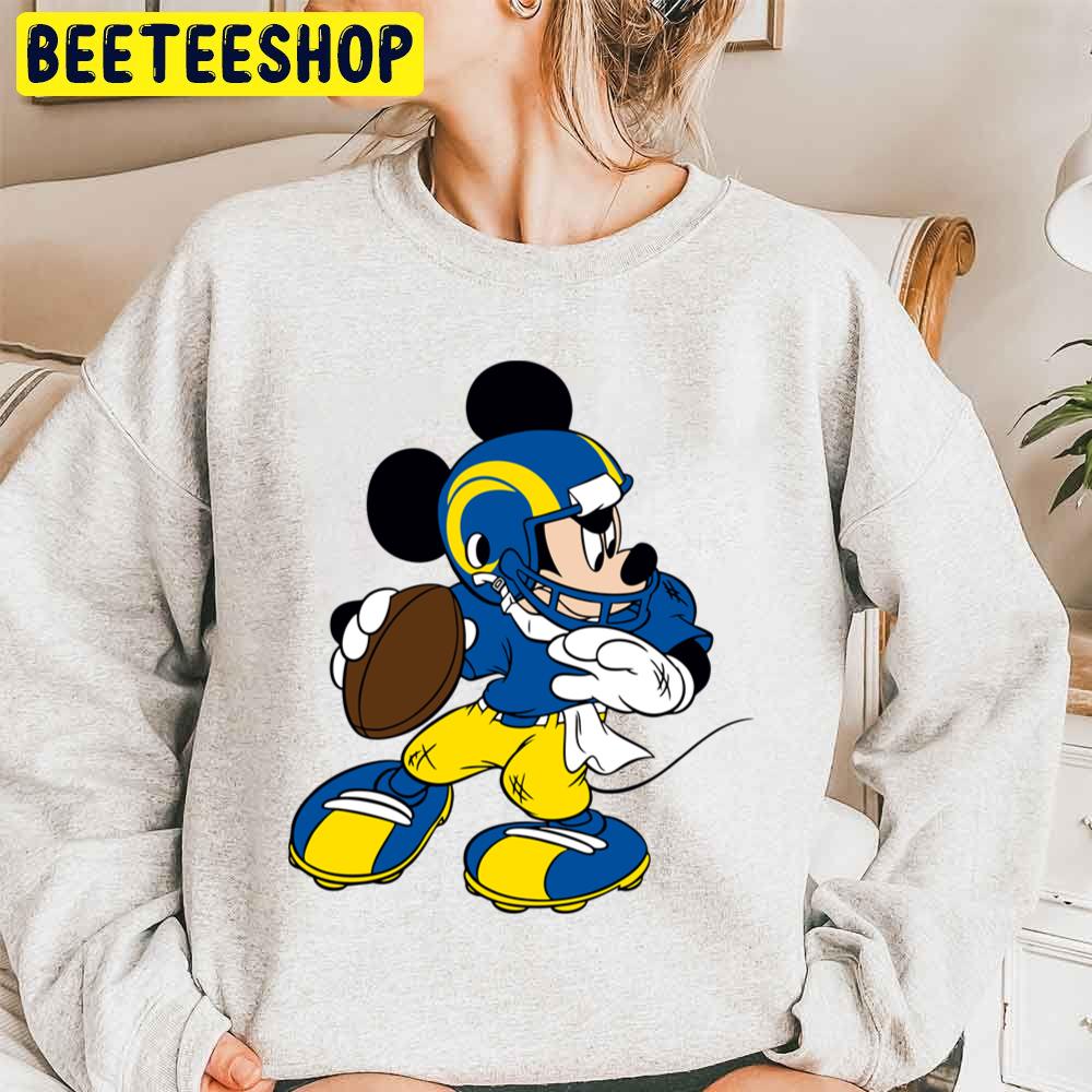 Mickey Los Angeles Rams Football Trending Unisex Sweatshirt Mickey Los Angeles Rams Football Trending Unisex Sweatshirt