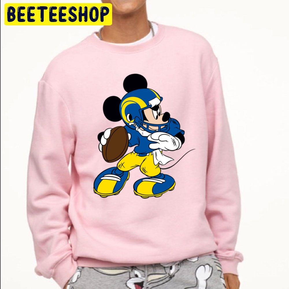 Mickey Los Angeles Rams Football Trending Unisex Sweatshirt Mickey Los Angeles Rams Football Trending Unisex Sweatshirt